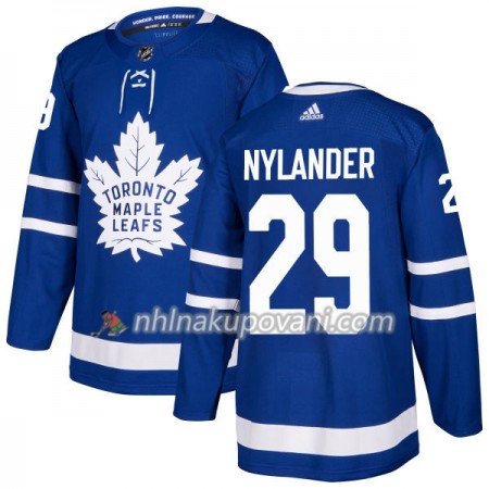 Toronto Maple Leafs Dresy William Nylander 29 Adidas 2017-2018 Modrá Authentic - Pánské